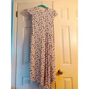 NWOT Leith light pink midi dress